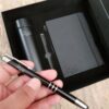Pack cadeau personnalisé Bloc-notes Thermos stylo3 – Gifts et Decor Maroc