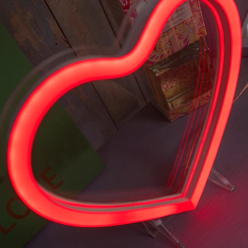 Enseigne-Coeur-Mini-rouge-Neon-LED-neon-led-maroc-opladesign1 Enseigne Néon LED Mini Neon LED Heart Sign - Neon LED in Morocco – Gift et Decor Maroc