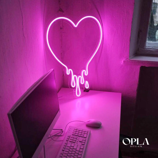 Enseigne Néon LED "Mending Heart" Neon Morocco - Neon Led in Morocco – Gift et Decor Maroc