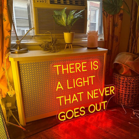 Enseigne Néon LED There Is A Light That Never Goes Out - LED Neon Sign – Gift et Decor Maroc