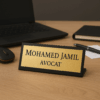 Plaque de Bureau Personnalisée | Gifts et Decor